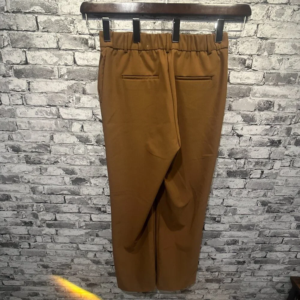 EUC Nicole Miller New York Women's Brown Trousers Size 8 - Picture 6 of 13